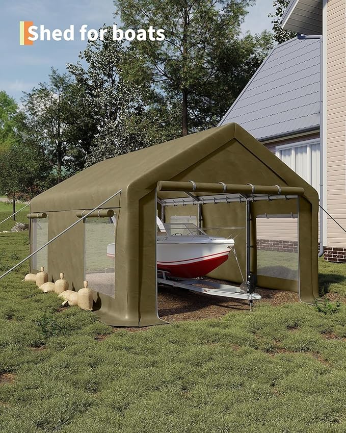 13 x 20FT Heavy Duty Carport - Image 2