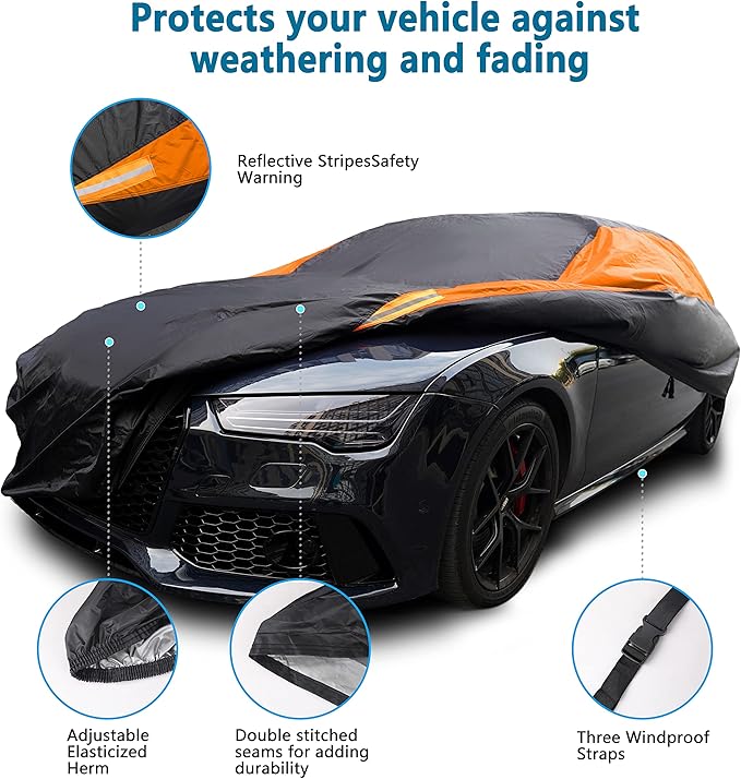 MORNYRAY Waterproof All Weather Snowproof UV Protection Windproof Outdoor Full - Image 2