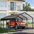 Walsunny Metal Carport 12x20 FT Heavy Duty Carport Canopy by Walsunny