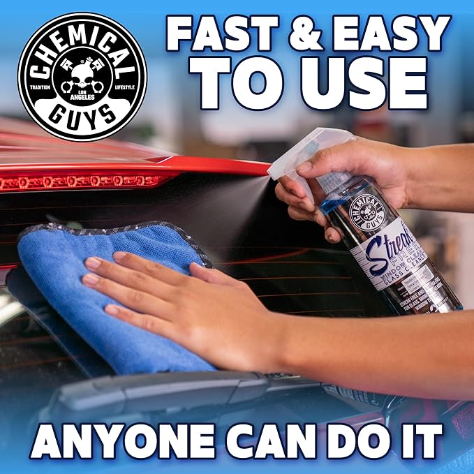 Chemical Guys CLD300 Streak Free Glass & Window Cleaner, Ammonia Free & Safe on - Image 11