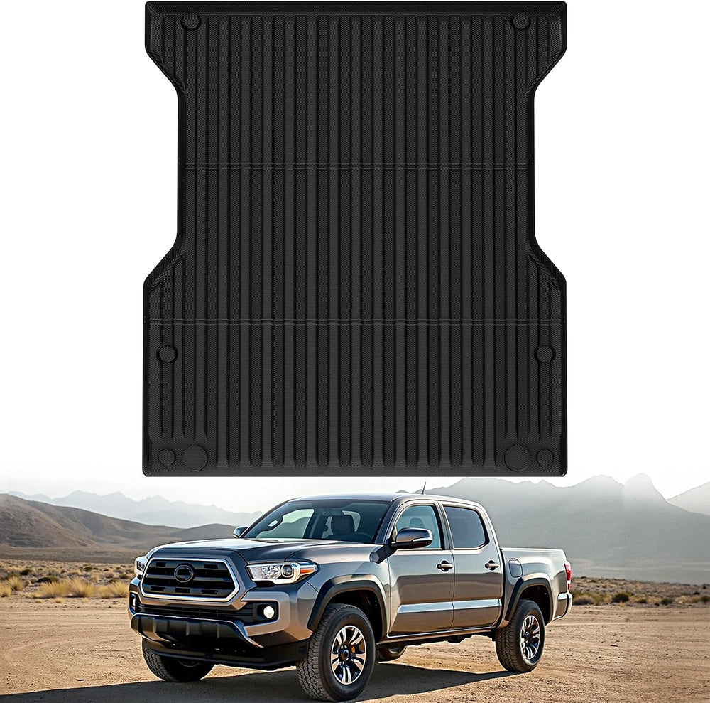 OEDRO Truck Bed Mat Fit for 2024 2025 Toyota Tacoma 5FT, TPE All Weather 2024