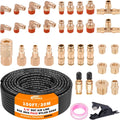 cheemuii 37pcs 1/4 brass dot air line fittings, main product view