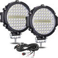 7 Inch Round LED Off Road Driving Lights by SanYoung-AutomotiveLights