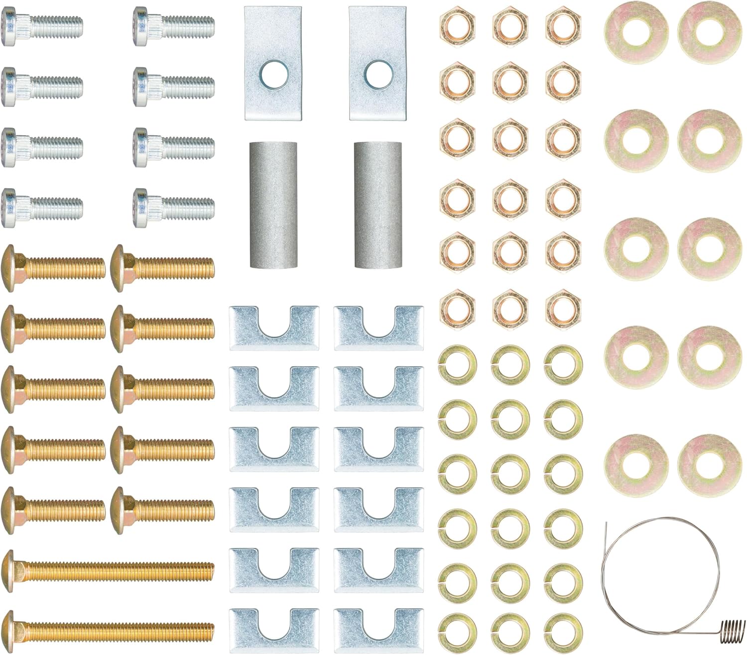 CURT 16111 Universal 5th Wheel Hardware Kit for Rails and Brackets