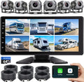 6-Channel 1080P Dash Cam Backup Camera System by Seventour