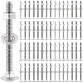 zonon 100 sets 5/16-18 x 2-1/2" carriage bolts, main product view