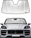 Pigenius Windshield Sun Shade for 2019-2024 Porsche Cayenne. Front Window Sunshade with Storage Bag