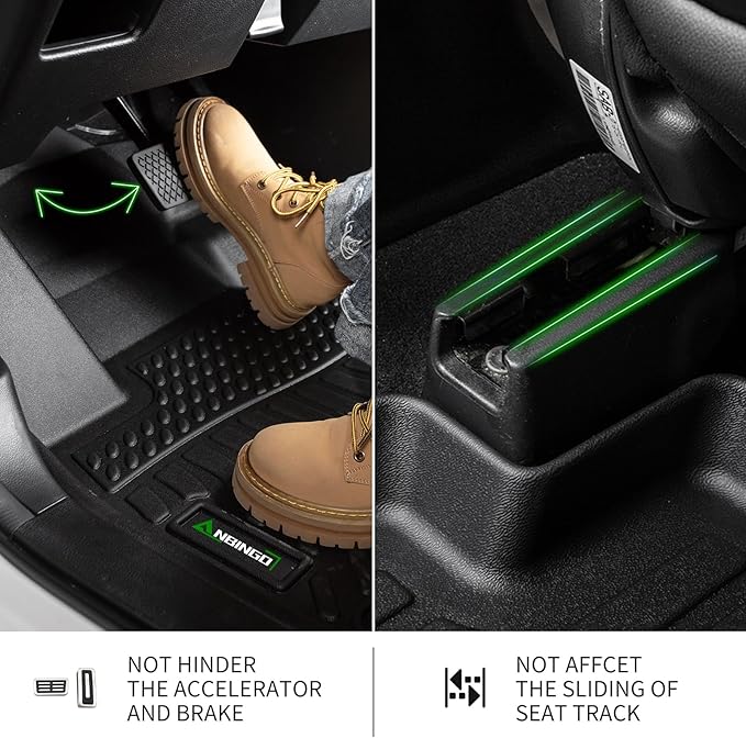 ANBINGO®Floor Mats Fit for 2015-2020 Chevy Tahoe/GMC Yukon, Fit All Weather - Image 4