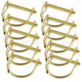 PTO Round Shaft Locking Trailer Hitch Pin 3/16" x 1-1/2" (Pack of 10)