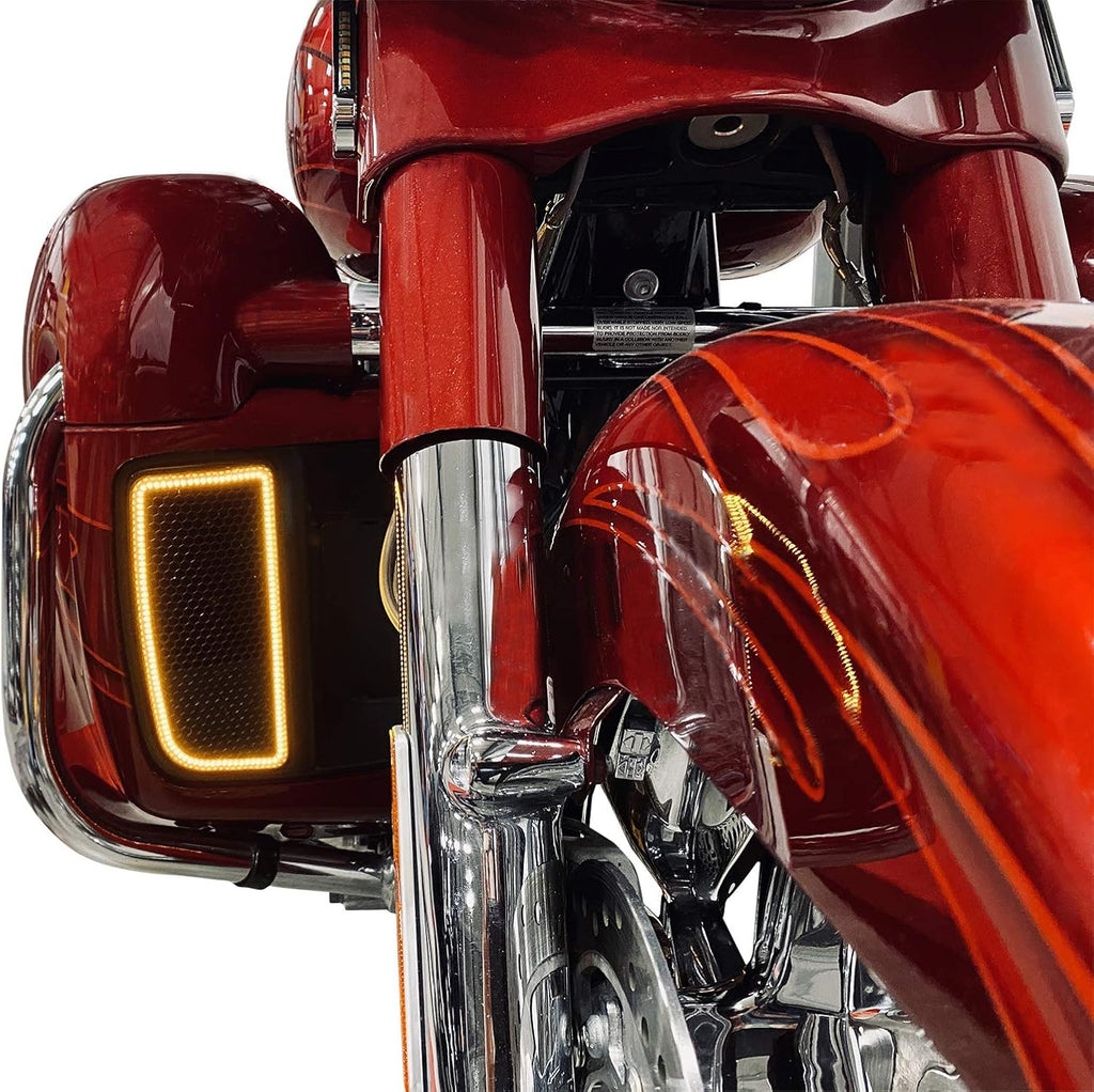 Custom Dynamics Dynamic Lower Fairing Inserts for Harley-Davidson Motorcycles