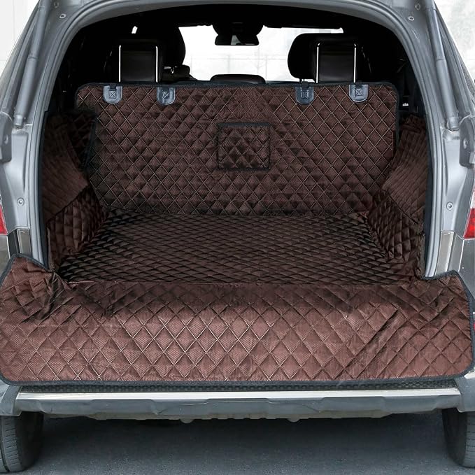 PETICON SUV Cargo Liner for Dogs, Waterproof Pet Cargo Cover Dog Seat Mat for by PETICON