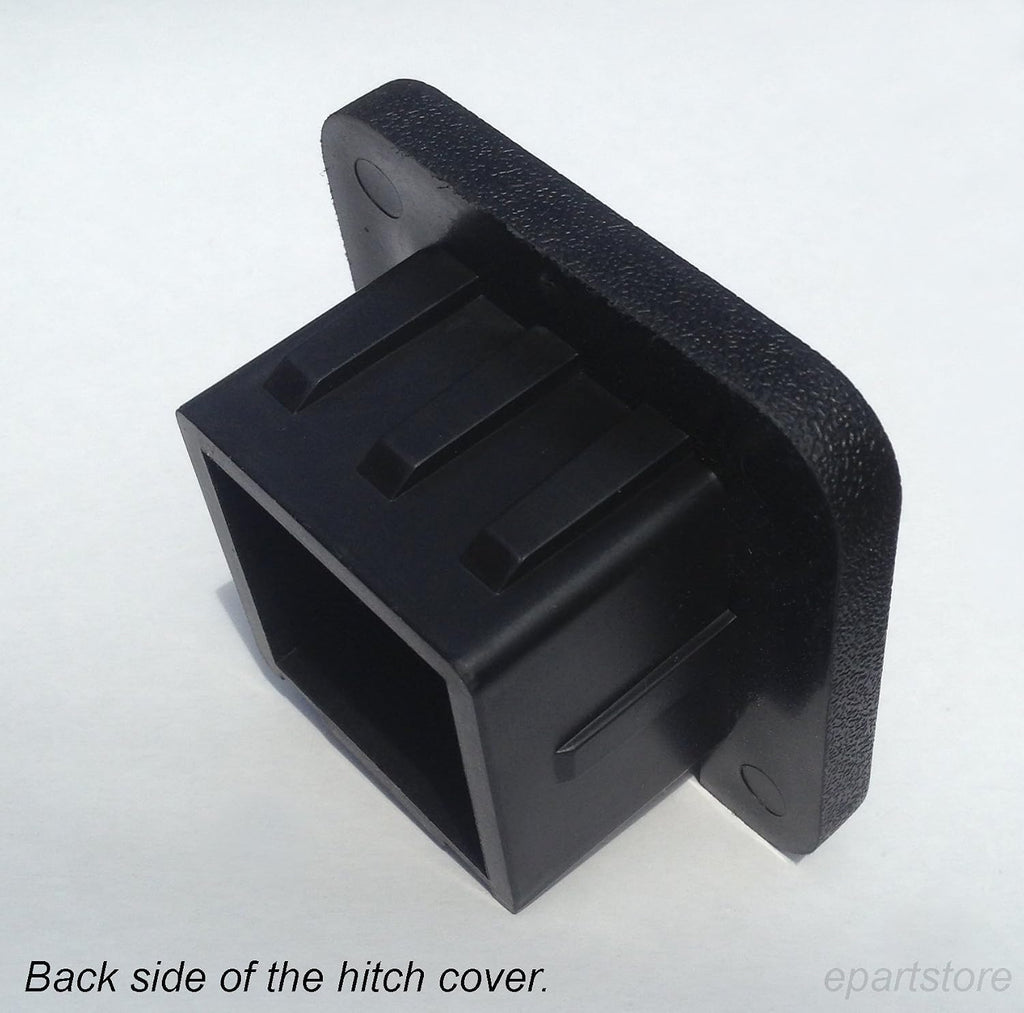 Trailer Hitch Cover Plug Insert (Fits 2" Receivers, Carbon Fiber)