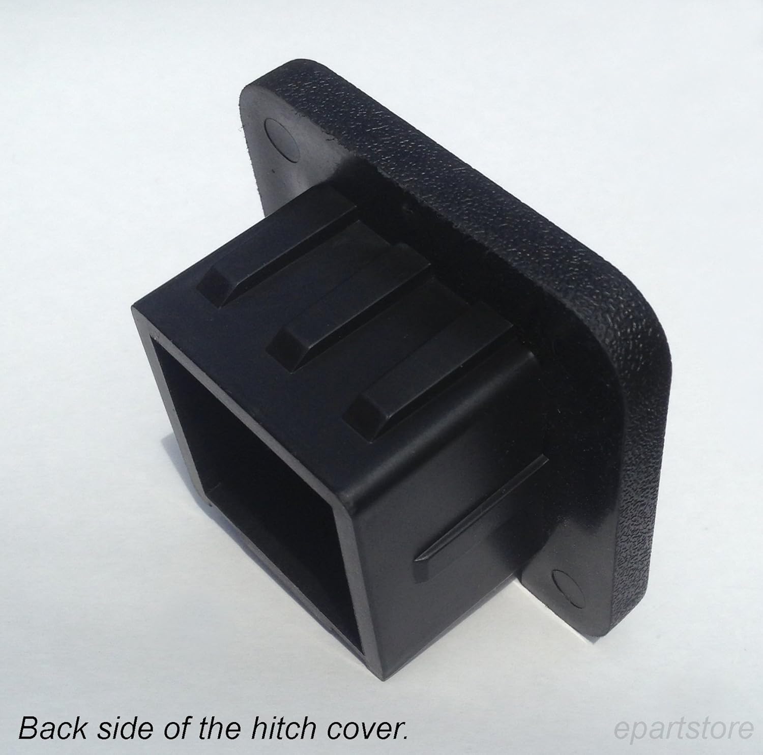 Reflective Trailer Hitch Cover Tube Plug Insert (Fits 2" Receivers, Thin Blue Line)