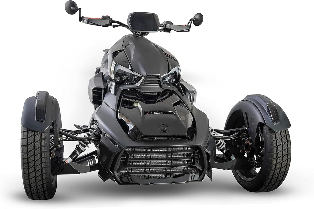 SAUTVS Epic Hood Panel for Can-Am Ryker, Gloss Black Epic Turbo Hood Scoop for Can-Am Ryker 600 900 Sport 2019-2026 Accessories (1PC, Replace #219400877)