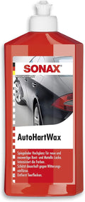 SONAX 301200 Perfection Polishing Wax 500ml | Liquid hard wax for new and nearly new standard and metallic paintwork.