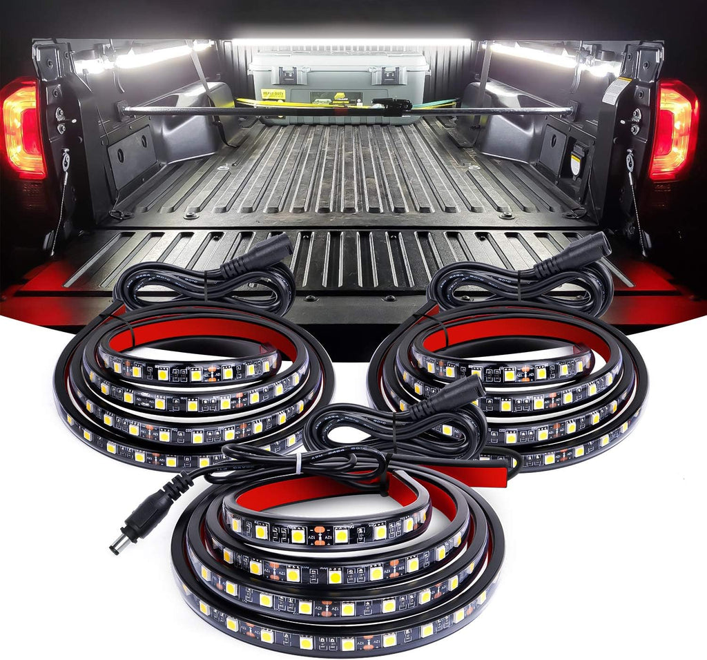 Nilight 3PCS 60 Inch Bed Light Strip 270 LED