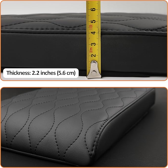 Car Center Console Cover pad PU Leather, Vehicle Arm Rest Cushion Protector - Image 2
