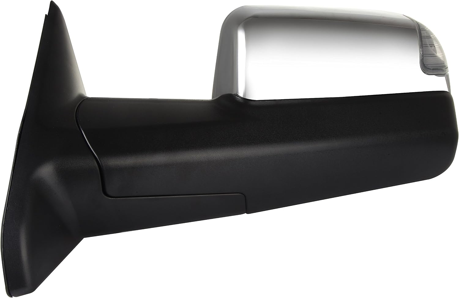 A Pair Heated Towing Mirrors Fits 2009-2010 for Dodge for Ram 1500 2011-2016 for Ram 1500 2500 3500 Chrome, Power Adjusted View Mirror with Turn Signal Indicator