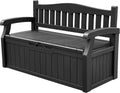devoko 80 gallon storage bench deck box waterproof&lockable, main product view