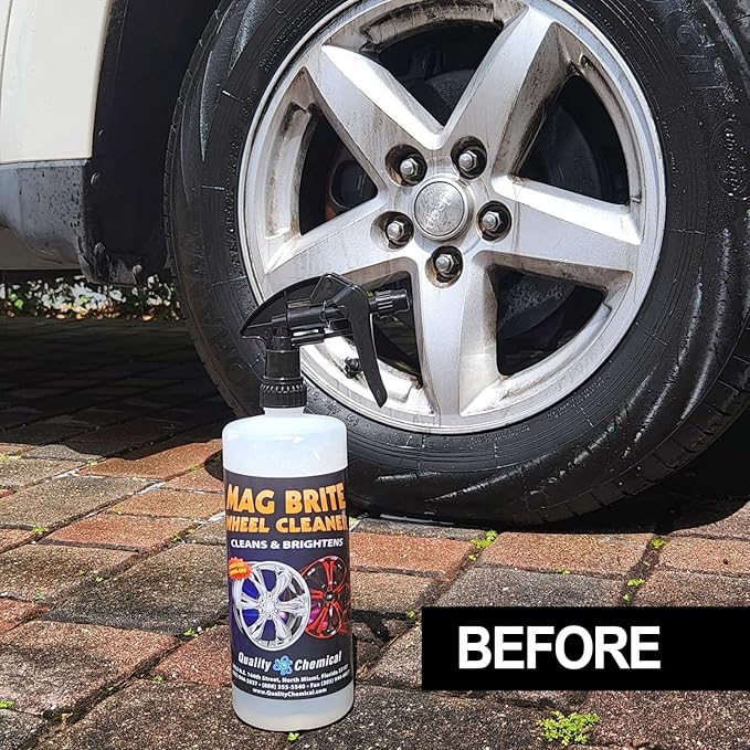 Quality Chemical Mag Brite/Acid Wheel and Rim Cleaner-Wheel and Tire Cleaner - Image 3