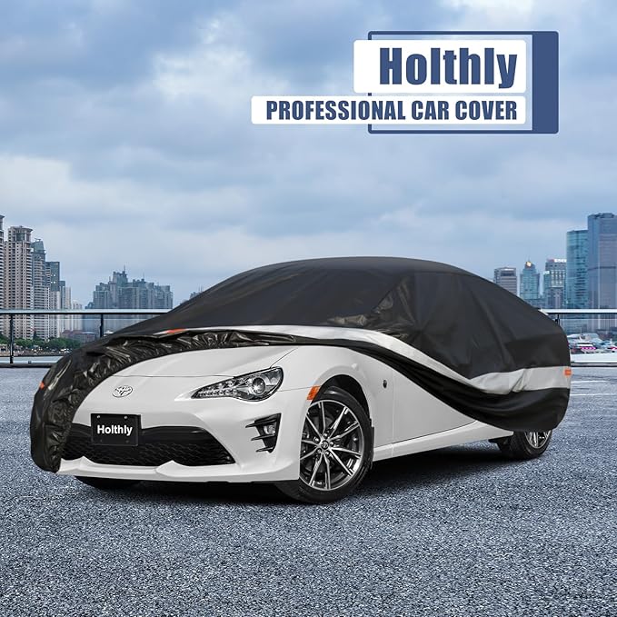 10 Layers Car Cover Custom Fit for Subaru BRZ/Toyota 86, Waterproof All Weather - Image 7