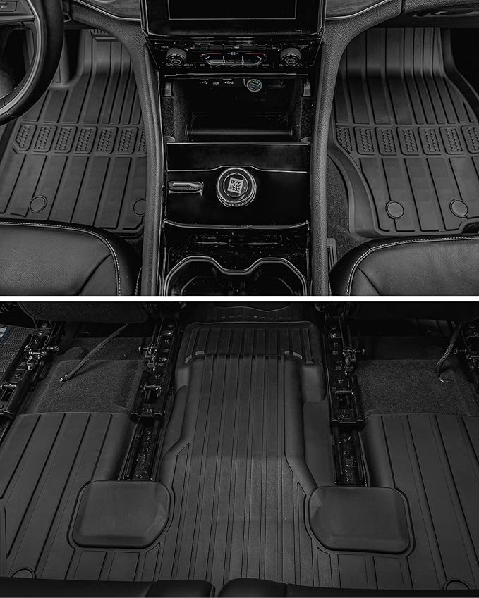 3W Floor Mats Fit for Jeep Grand Wagoneer/Grand Wagoneer L 2022 2023 2024 2025 - Image 8