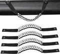 4 Pack Grab Handles for Ford Bronco Accessories 2021 2022 2023 2024 2025 2 Door 4 Door Interior Paracord Roll Bar Grip Door Handle No Embroidery White