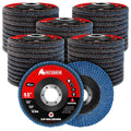 40 grit zirconia flap discs 4.5" x 7/8", main product view