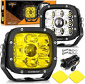 Auxbeam 5 Inch LED Pods, XP-Ultra Series Offroad Driving Light 110W Super