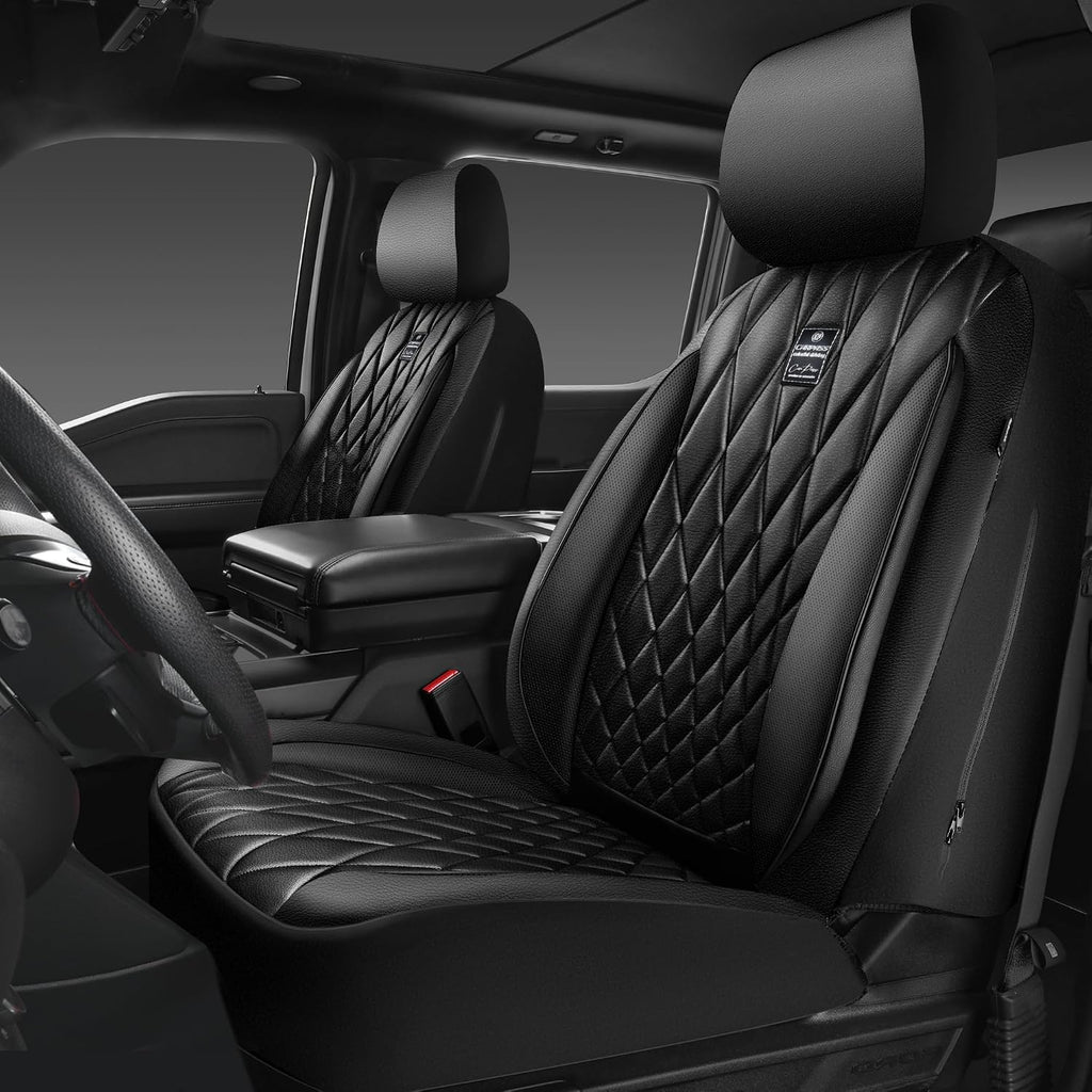 car pass piping luxury faux pu leather two, main product view