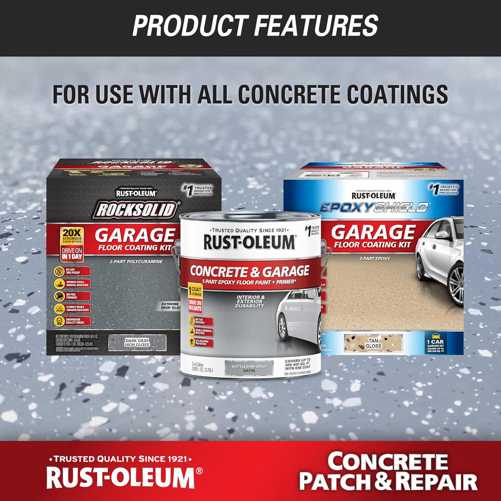 Rust-Oleum Gray Concrete Patch & Repair