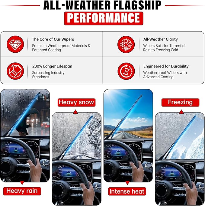 Windshield Wiper Blade Set Replacement - Image 3