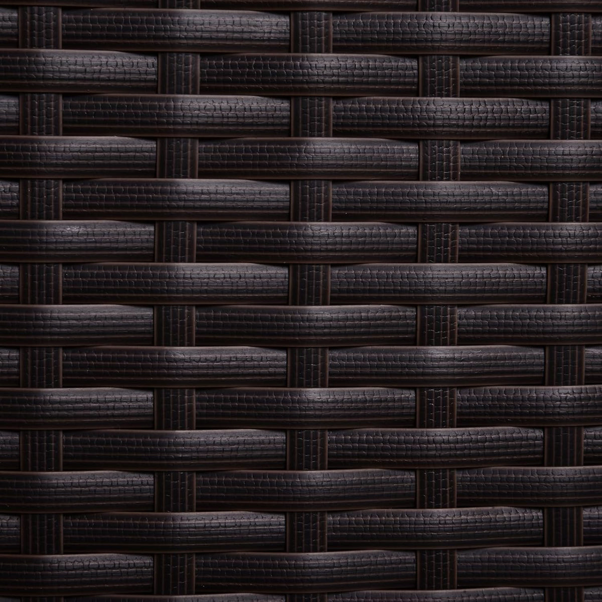 outsunny pool towel rack, pe rattan outdoor towel, front angle view