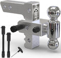 adjustable trailer hitch - heavy duty aluminum drop, main product view