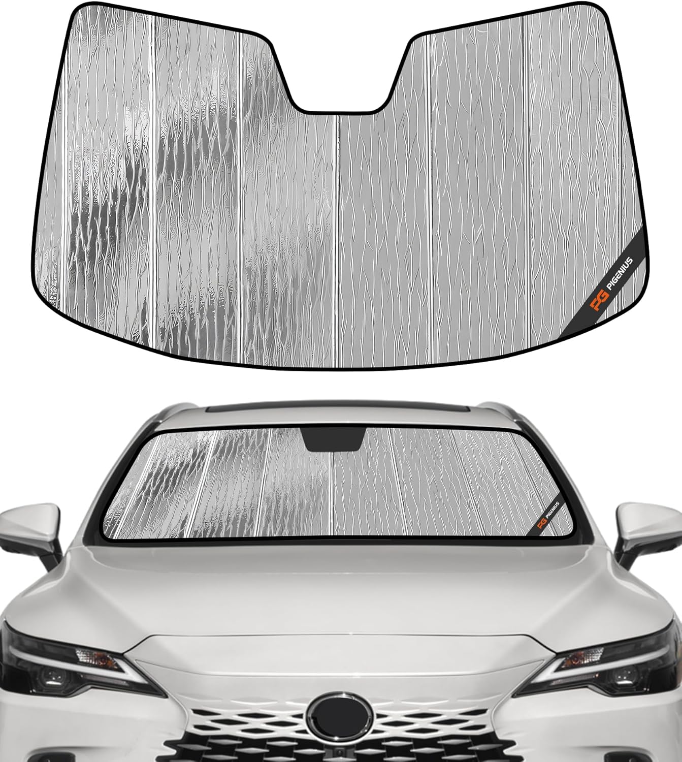 Pigenius Windshield Sunshade for Lexus RX 2023-2026 Front Window Shade - AstraGuard