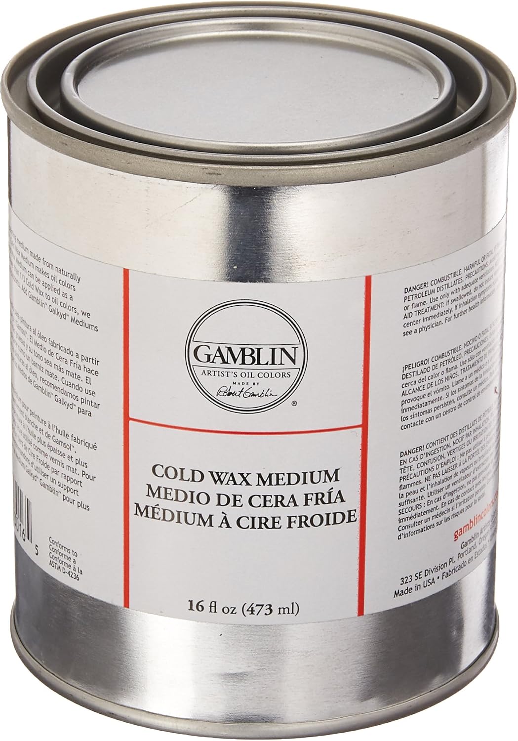 Cold Wax Medium Size: 16 oz
