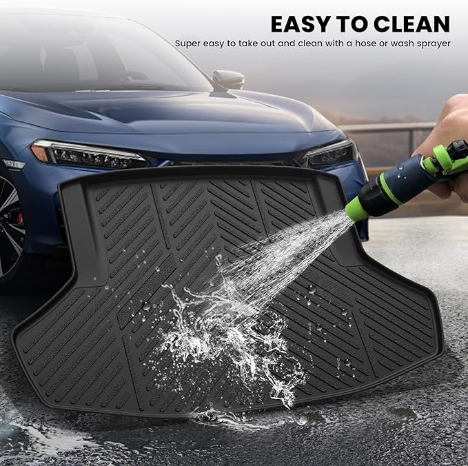 LASFIT Trunk Mat for Honda Civic Sedan 2022-2026 & Civic Sedan Hybrid 2025-2026 - Image 6