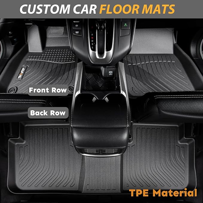 AIPOIL® Floor Mats for 2012-2018 Ford Focus | All-Weather | Easy to Clean | - Image 2