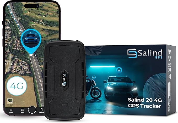 SALIND GPS Magnetic, Motorcycles & Trucks, Car Tracker Device