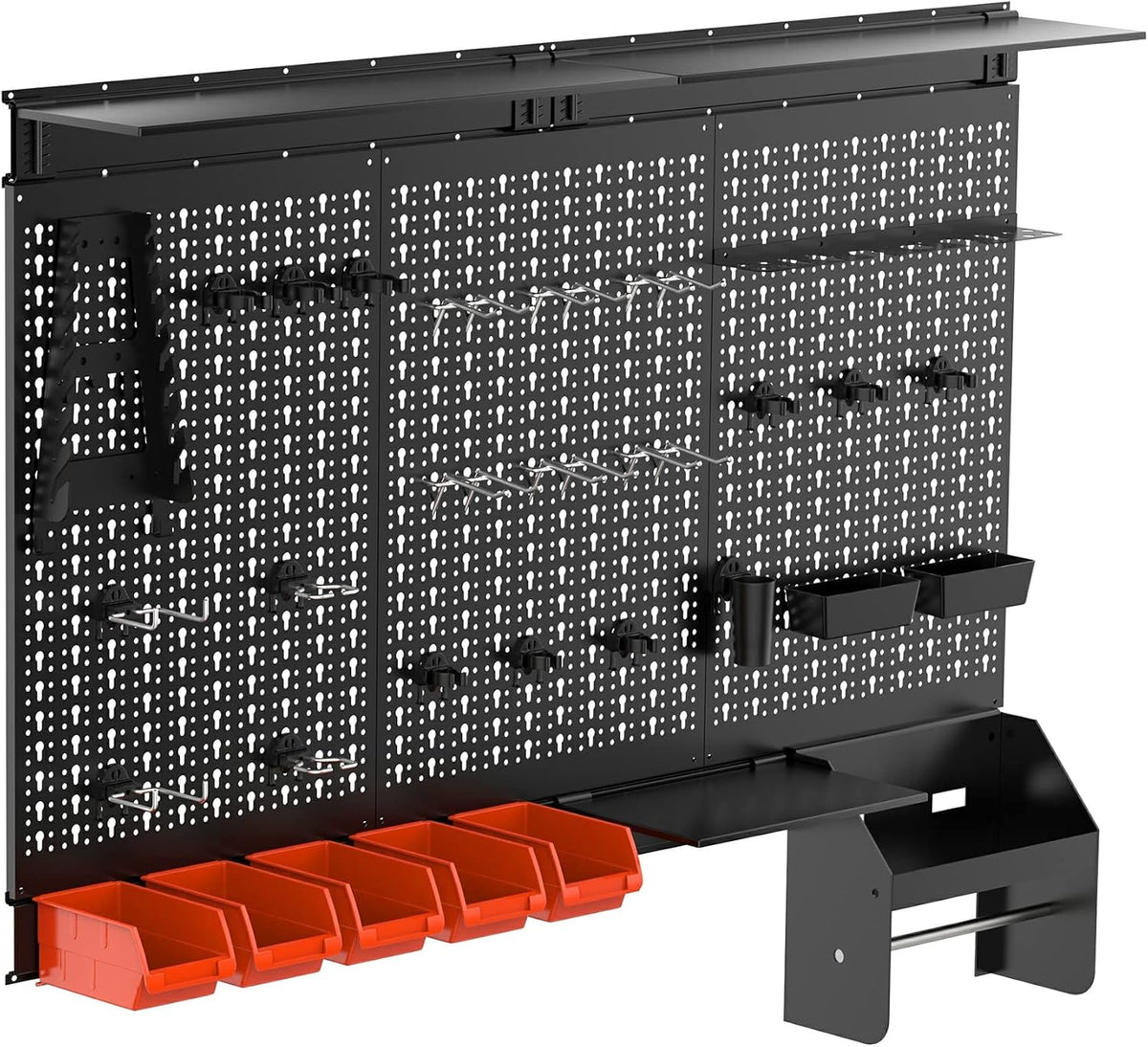 torack metal pegboard wall organizer 24x48 in, tool, main product view