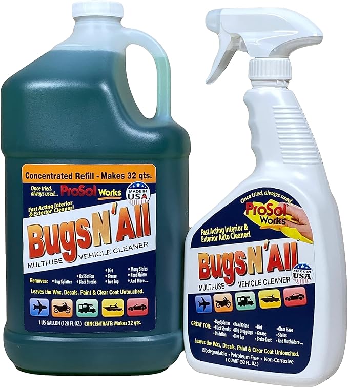 Bugs N’ All Multipurpose Car Cleaner & Degreaser by ProsolWorks
