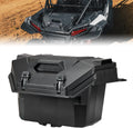 KEMIMOTO 2024/2025/2026 XP 1000 Rear Cargo Box 55QT Water-resistant | Compatible with 2024/2025/2026 Polaris RZR XP 1000/4 Two Lockable Latches Rear Bed Box Polypropylene Replace 2884525