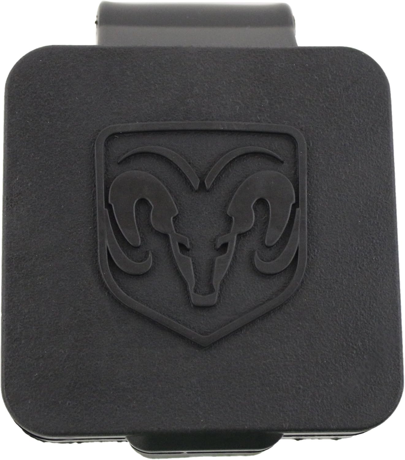 Genuine Dodge RAM Accessories 82208454AB Hitch Receiver Plug with RAM's Head Logo