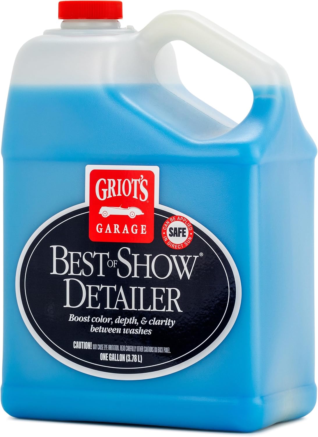 Griot's Garage Best of Show Detailer for Car Detailing, Wipes Away Dust, Fingerprints, and Light Dirt, Improves Paint Gloss and Color Between Washes, 11042, One Gallon