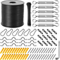 string light hanging kit,164 ft nylon coated stainless, main product view