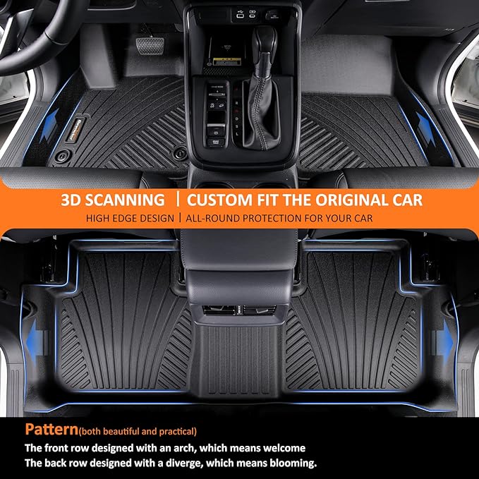 Binmotor-All Weather Floor Mats Cargo Liner - Image 2
