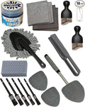 18Pcs Professional Car Interior Detailing Kit All-in-One Cleaning Tools by OeSee
