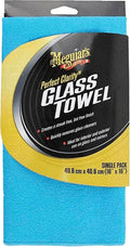 Meguiar's X190300 Perfect Clarity Glass Towels, Streak Free and Lint Free Finish -3 Pack