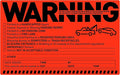 Easykart 500 Parking Violation Notice Stickers by EasykartLabels