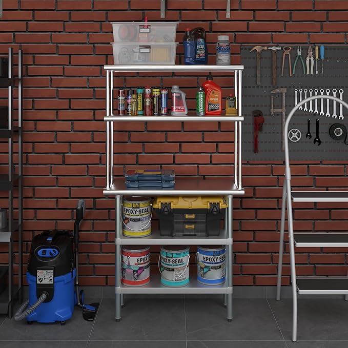 Amgood Stainless Steel Work Table - Image 7